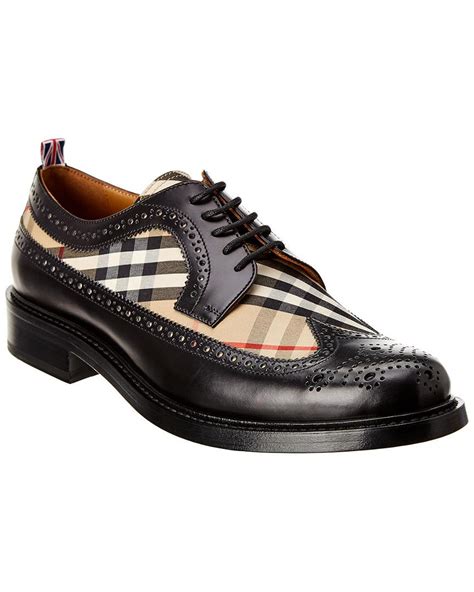 burberry shoes men's|Burberry men's wingtip shoes.